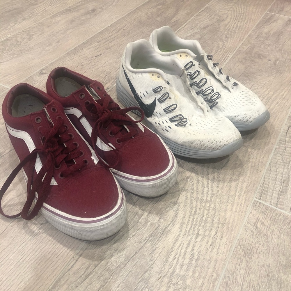 Vans and Nike shoes bundle